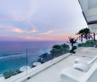 Villa Grand Cliff Ungasan, Meerblick